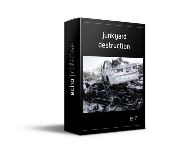 junkyard destruction sound effects-product box