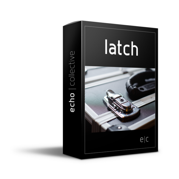 latch sound effects -product box